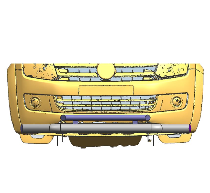 Double Layer Black Horse Off Road FRONT RUNNER compatible with 2013-2019 Ford Explorer - FD-FO01S