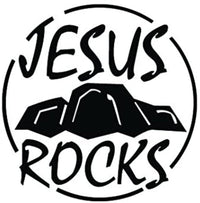 Black Skyjacker JRD6-K 6" Jesus Rocks Decal