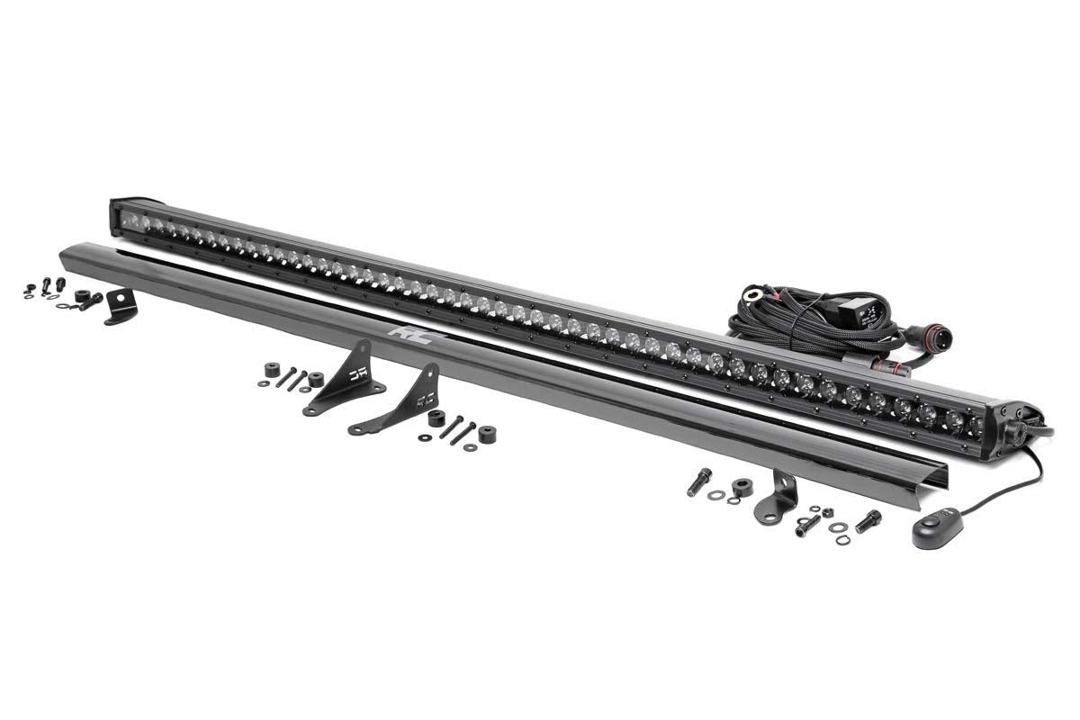 50" Rough Country Black Series LED Hood Kit for 2018-2023 Jeep JL/JT - 70057