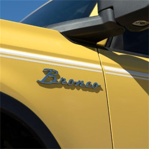 Ford™ Racing M-1447-BSS Badges FR fits