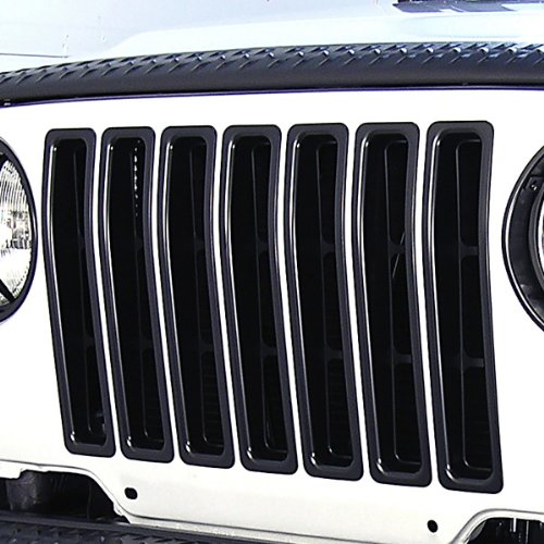 Grille Insert Kit, Black | Rugged Ridge | 11306.03 | Fits 1997-2006 Jeep Wrangler TJ