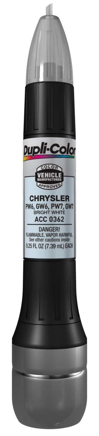 Dupli-Color Scratch Fix ACC0362 All-In-1 Exact-Match Automotive Touch-Up Paint – Chrysler Bright White – 0.25 oz. Paint Pen