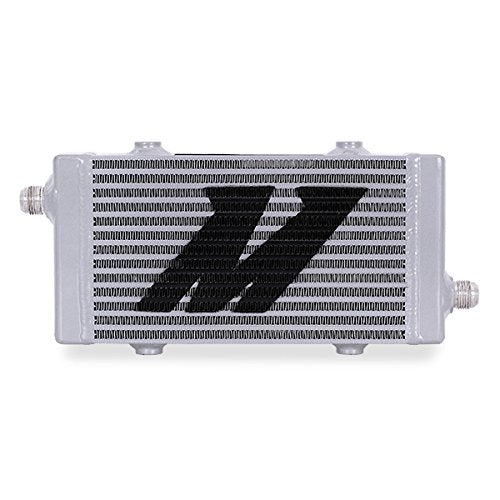 Mishimoto Cross Flow Universal Bar & Plate Oil Cooler, Small, Silver