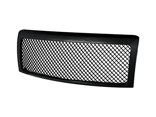 Mesh Grille Armordillo USA Fits 2009-2014 Ford F-150-Gloss Black 7148222
