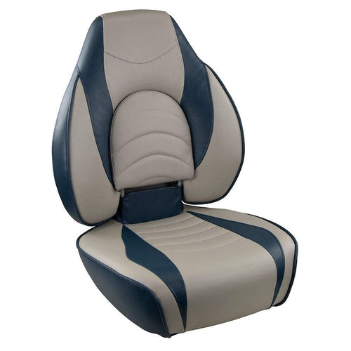Deluxe Fish Pro High Back Seat Springfield 1780238 - Blue/Grey