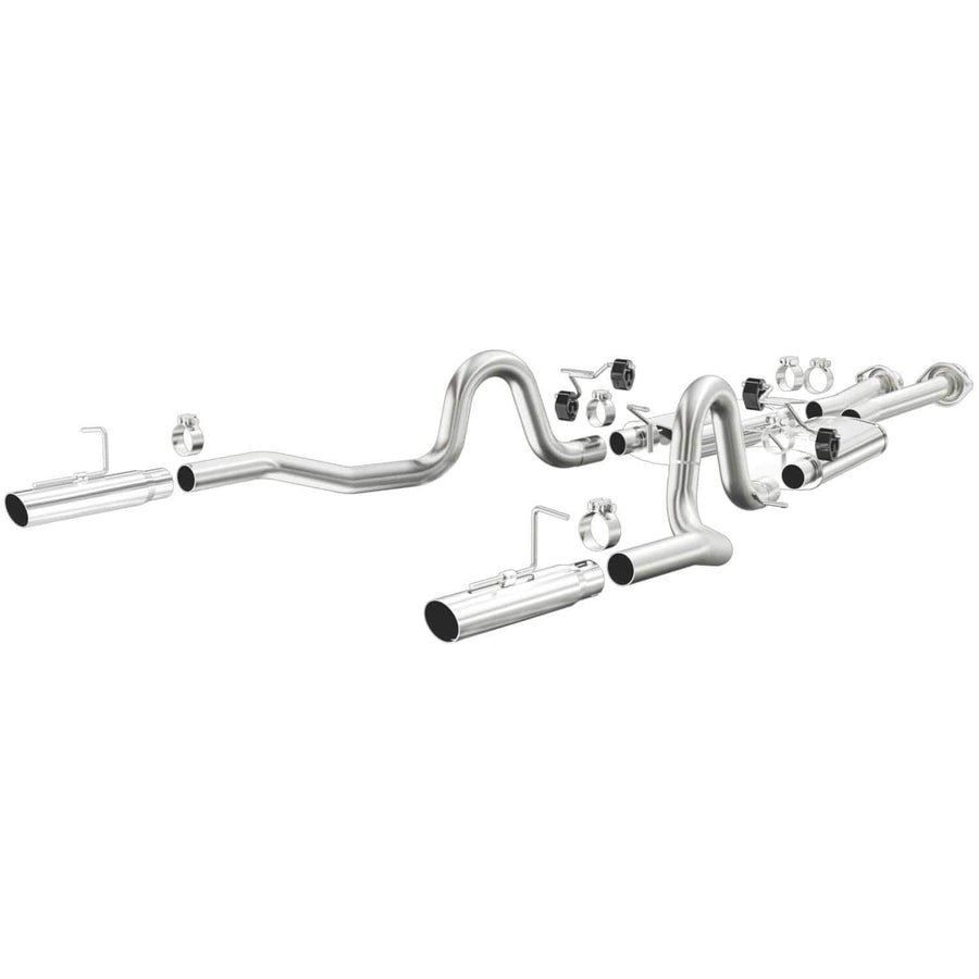 1986-1993 Ford Mustang MagnaFlow Street Series Cat-Back Performance Exhaust System, V8 5.0L