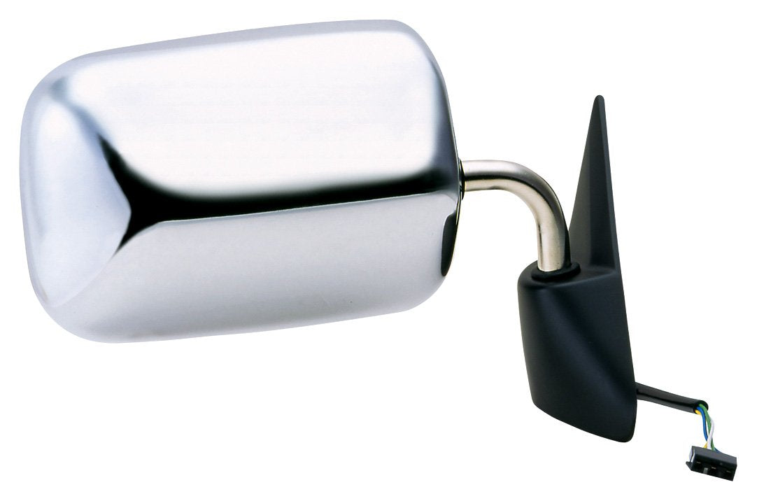 Fit System Mirror Passenger Side for Dodge Dakota Pick-Up, 6x9 Optional, Chrome, Foldaway, Power