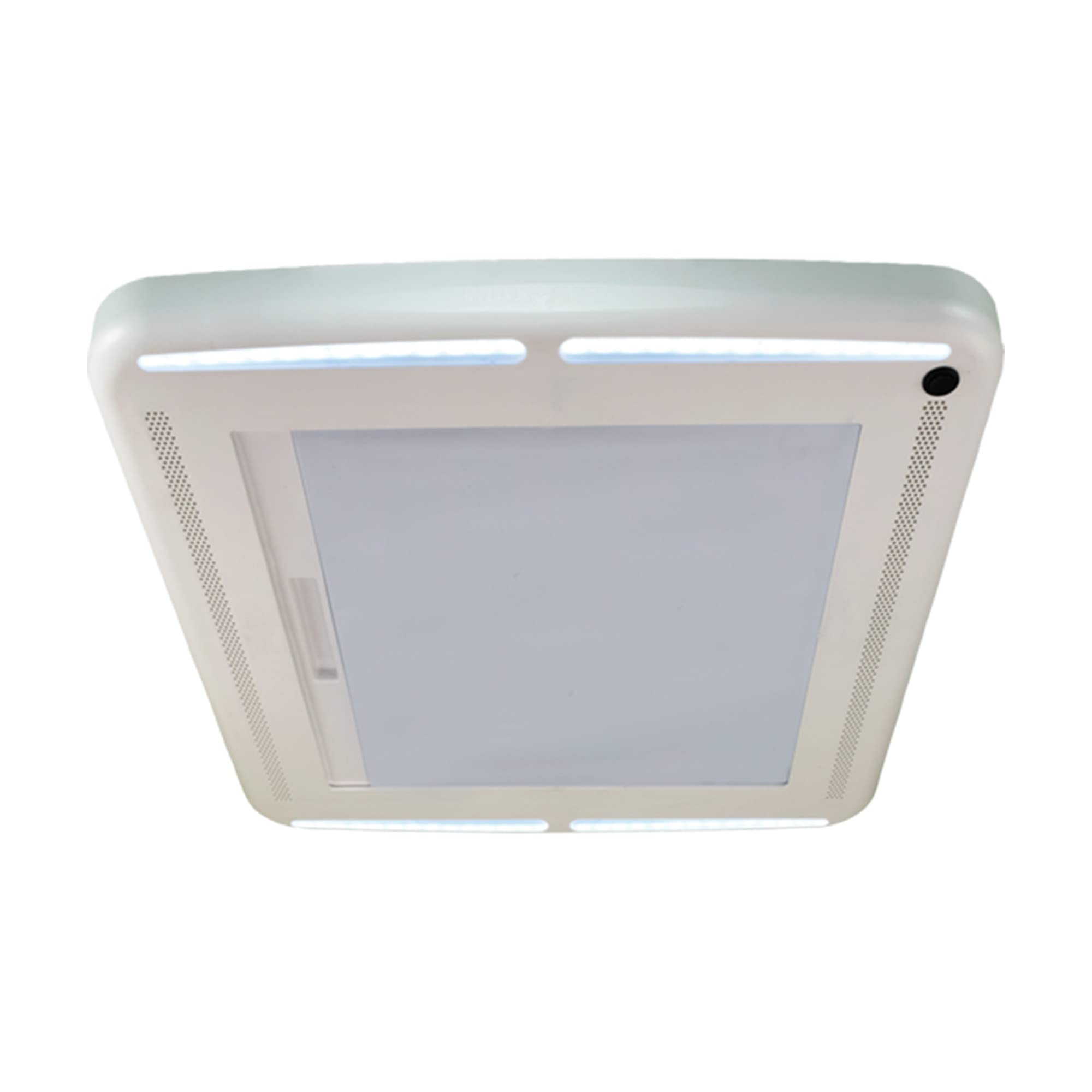 Maxxshade Plus MAXXAIR - Lightweight RV Window Shade, Blocks Out Sunlight & UV Rays, Easy Installation, LED Accent Lighting (00-03901)