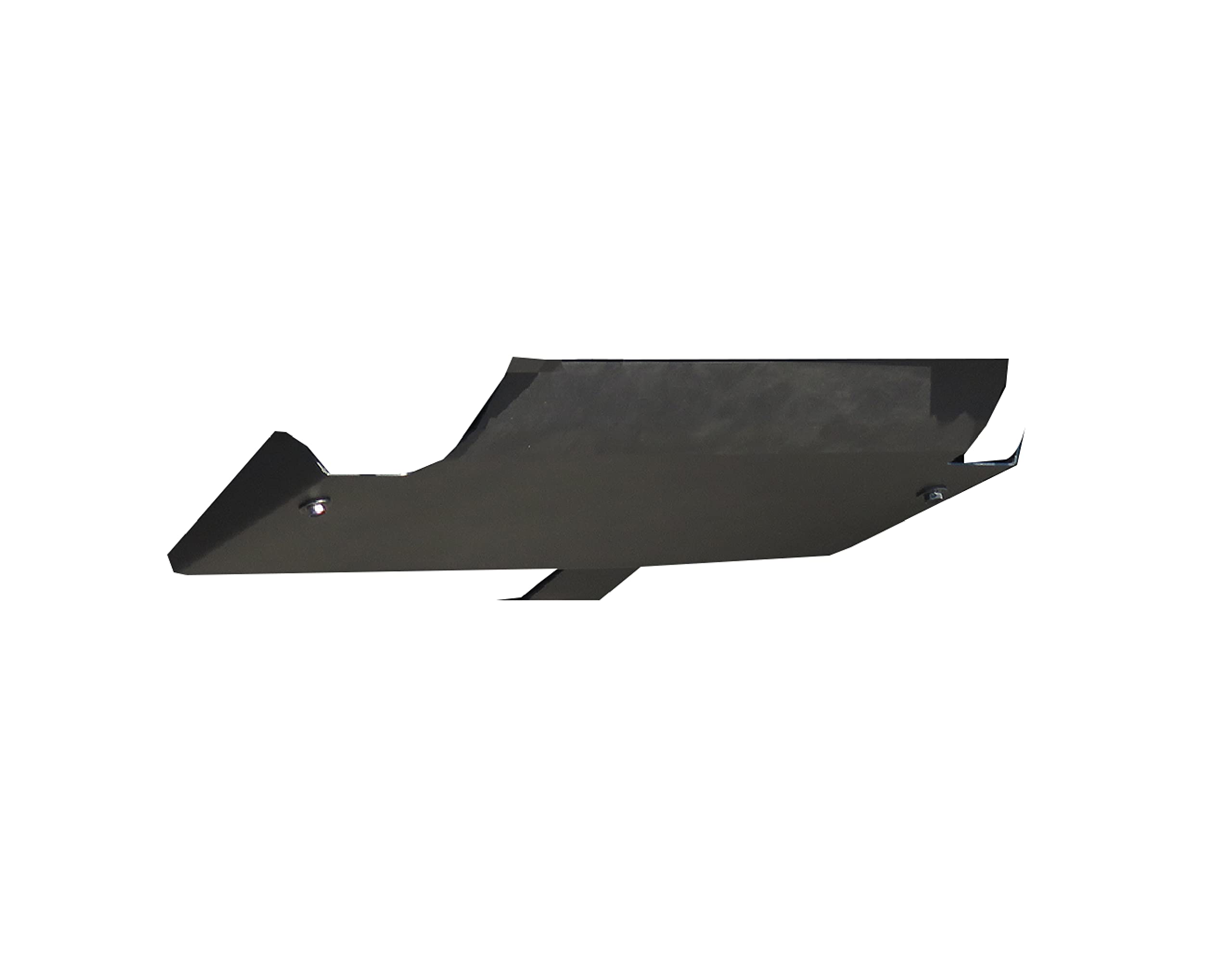 Front Black Horse Bumper Skid Plate Matte Black Compatible with 2021-2024 Ford Bronco-SP-FB22