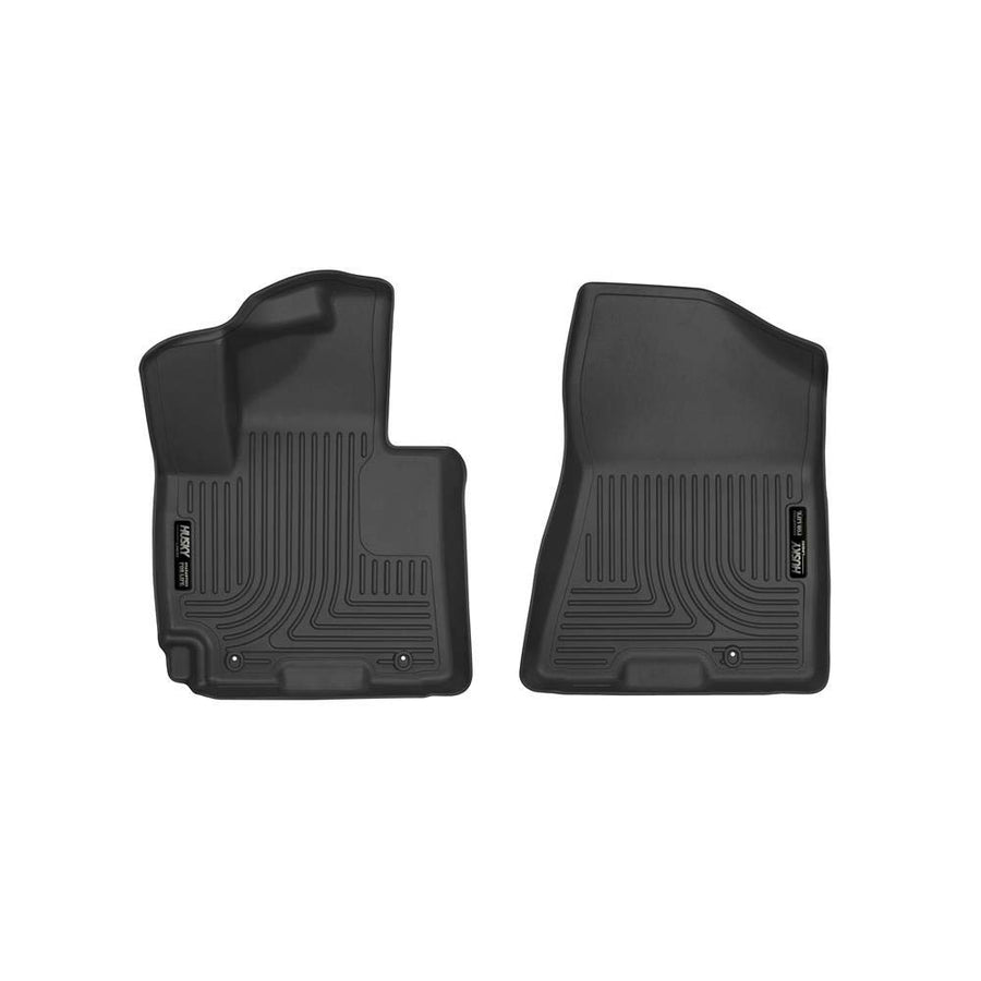 Husky Liners Floor Mats X-act Contour | Fits 2016 - 2018 Hyundai Tucson | Front Row, 2-pc Black - 52341