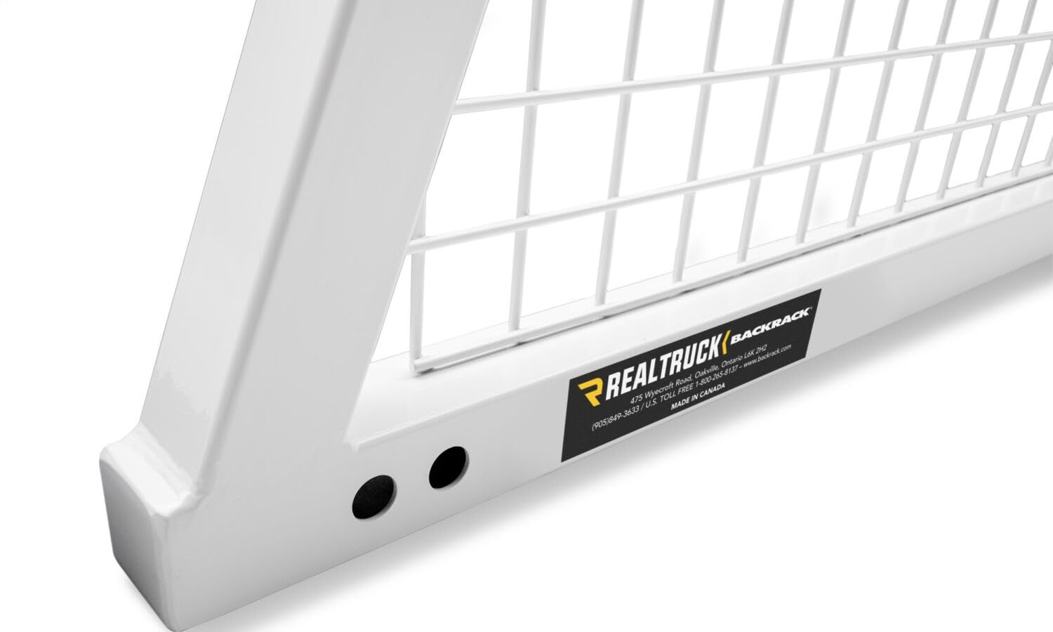 Safety Rack BACKRACK Frame Only, White | 10900W | Fits 2004-2025 Ford F-150; 2008-2019 & 2022-2025 Toyota Tundra; 2019-2025 Chevrolet/GMC Silverado/Sierra 1500 & Others