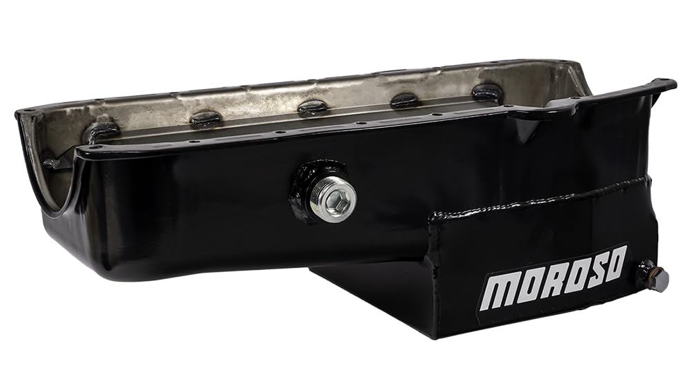 7.5" Moroso Oval Track Oil Pan for Chevy Small-Block Engines