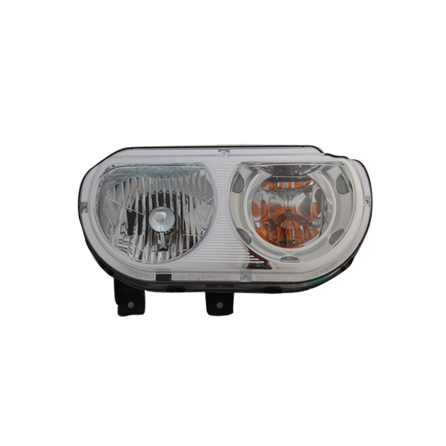 Right TYC Headlight Assembly Compatible with 2008-2014 Dodge Challenger