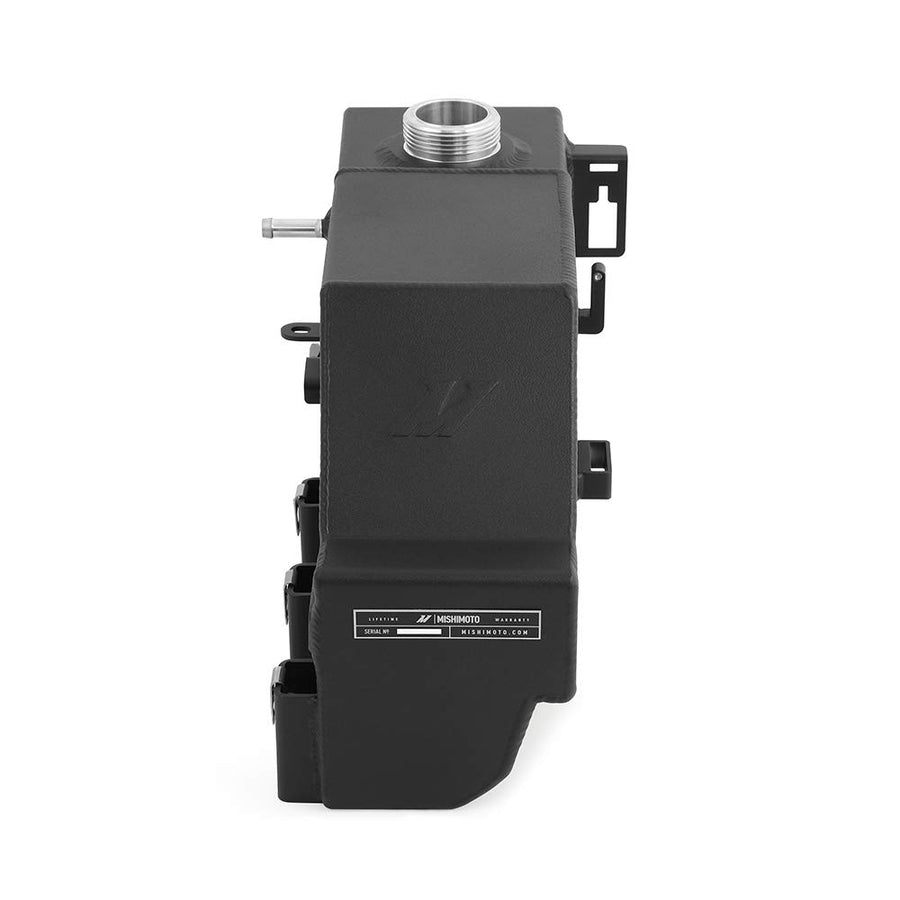 Mishimoto Aluminum Degas Tank Kit MMRT-F2D-11KMWBK, Compatible With 2011-2019 Ford 6.7L Powerstroke, Micro-Wrinkle Black
