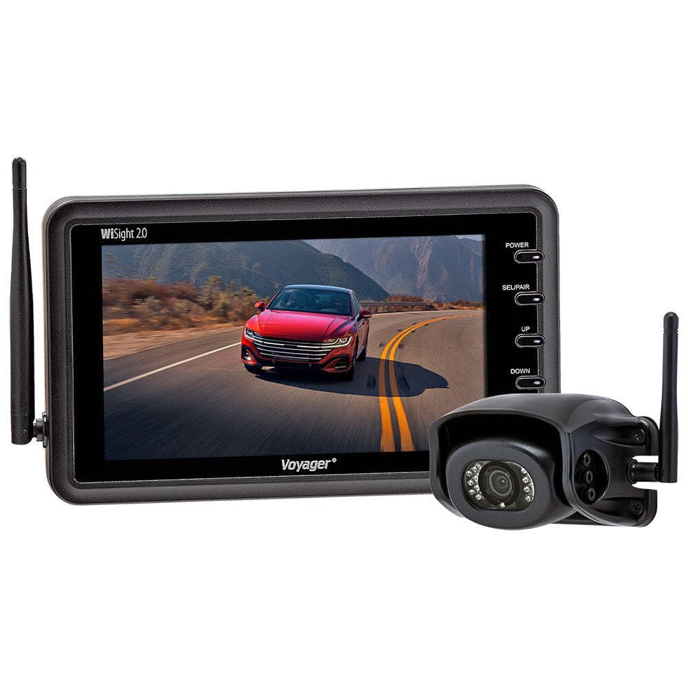 WiSight Voyager 2.0-7" Monitor w/Camera f/Prewire Systems - Wireless