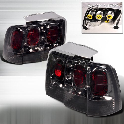 Ford Mustang Gt Base Spec-D Tuning LT-MST99G-APC Smoked Lens Altezza Tail Lights Lamps