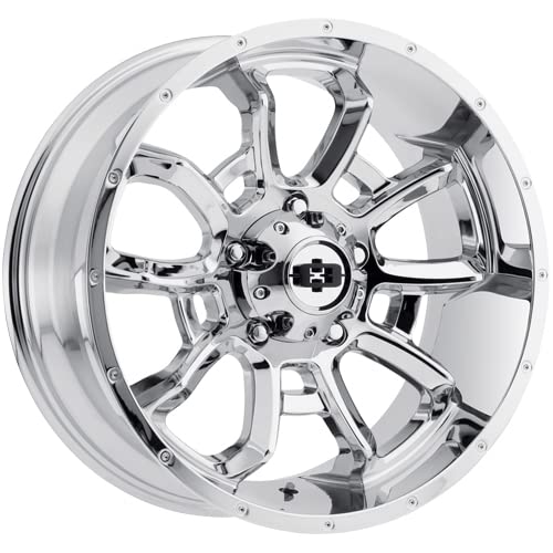 20" Inch VISION 5x127 Wheel Rim 415 Bomb 20X12-51 Chrome