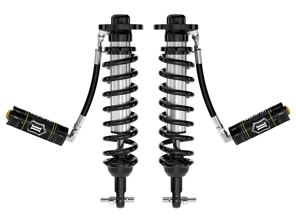 ICON 0-3" Lift, 2.5 VS RR Front Coilovers, Pair, Compatible with 2021-23 Ford F150 2WD, 91818
