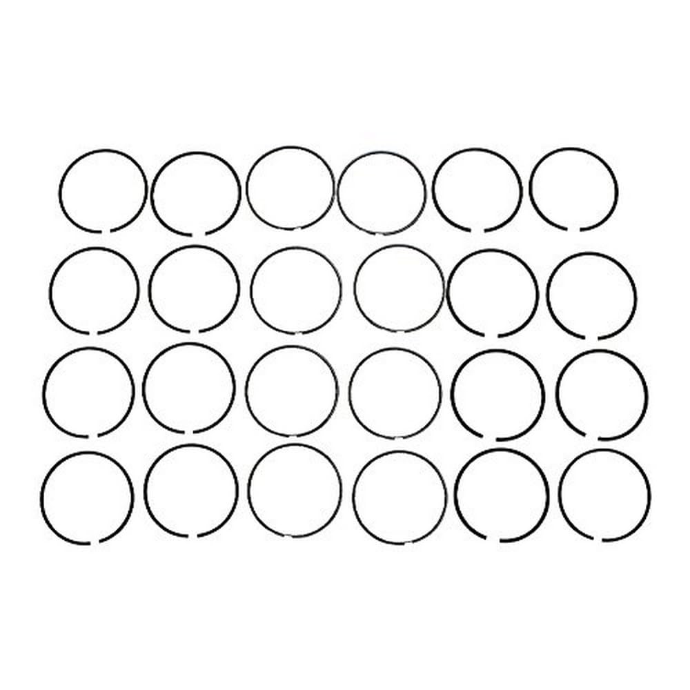 42097.010 MAHLE Original 6.4L Power Stroke & MaxxForce 8 Cylinder Piston Ring Set (7 0.010")
