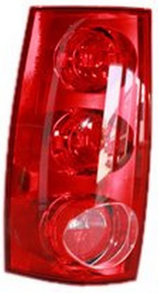 Left TYC Tail Light Assembly Compatible with 2007-2014 GMC Yukon Denali Suv