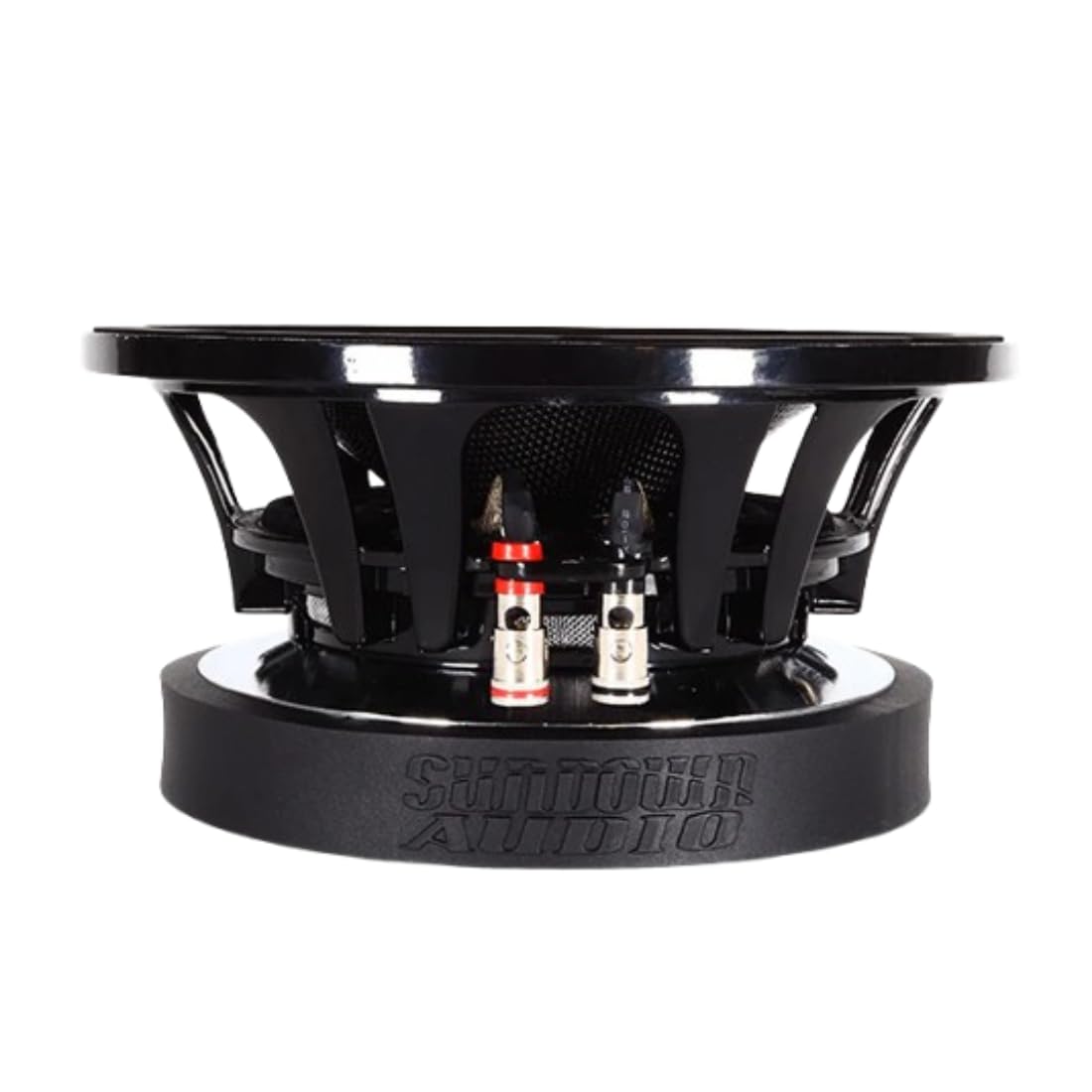Sundown Audio 300W RMS VEX-6.5" Pro Audio Midrange Speaker - 4-Ohm SVC, Carbon Fiber Cone, Ferrite Motor, High SPL 94 dB, Vented Cast Frame, Mid-Bass Optimized Car Audio