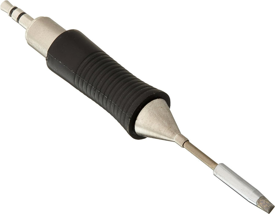 Weller RT 8 SOLDERING TIP T0054460899N CHISEL 2.2x0.4MM, Black