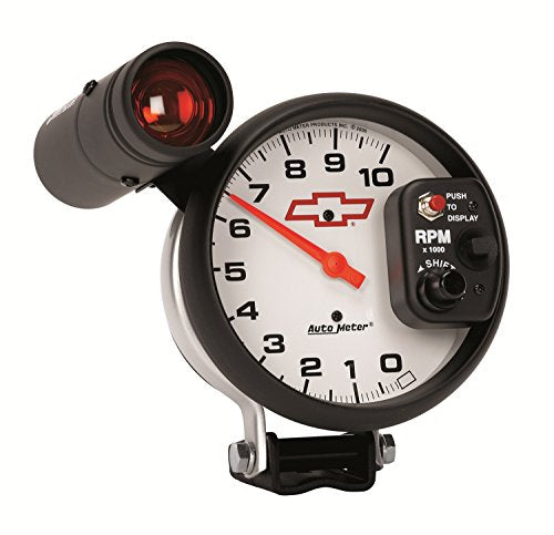 Auto Meter 5" 10000 RPM Shift-Lite Tachometer Gauge GM Performance Parts 5899-00406