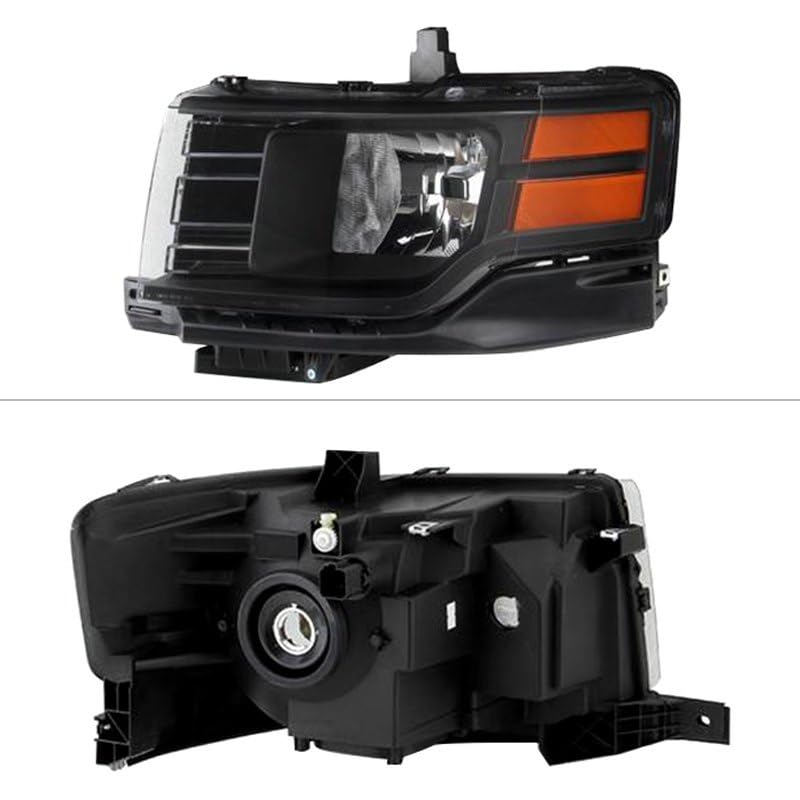 OEM Style Xtune Headlights (HD-JH-FFLEX09-AM-BK)