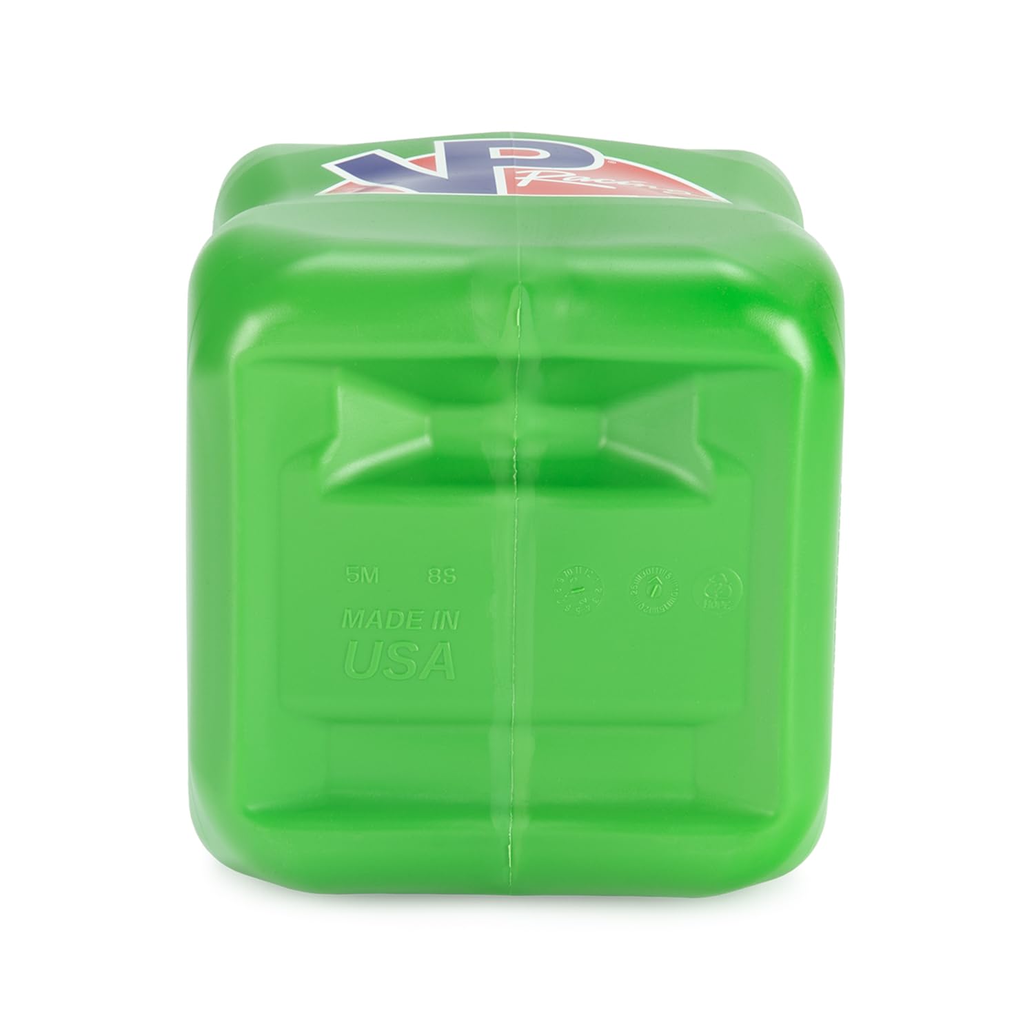 5.5 Gallon VP Racing Square Motorsport Storage Container Green - Includes Jug Lid and Vent Cap