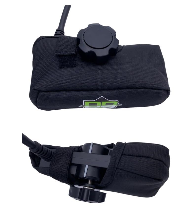 Fishing DD26 Padded Transducer Cover for The Garmin LVS34 (Green)