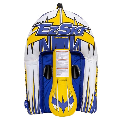 AIRHEAD Towable Tube EZ SKI Water Ski Trainer,White/Blue/Yellow