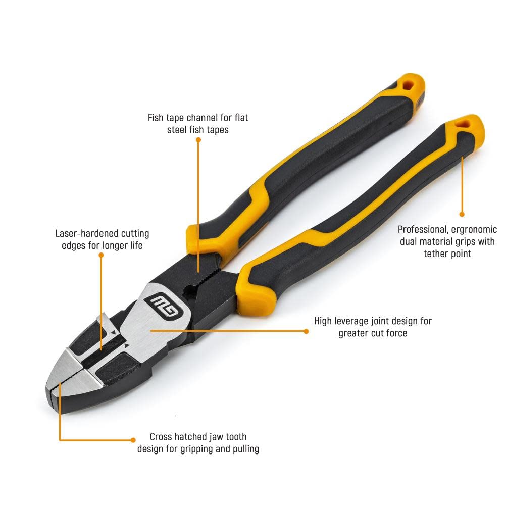 6 Pc. GEARWRENCH Pitbull Dual Material Mixed Plier Set - 82204C