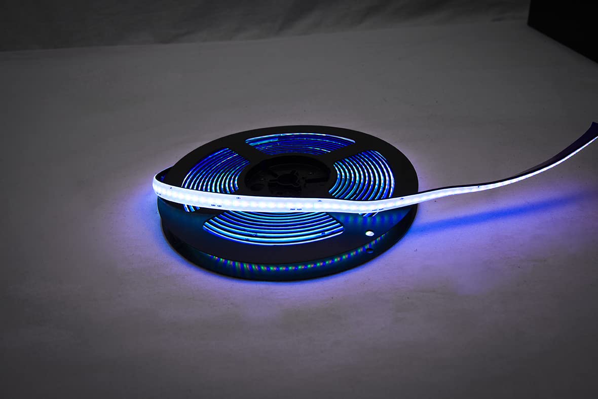 Interior Accent Light Marine Sport Lighting Fit 16.4ft V-Sport Tape Strips IP67RGB w/HD 3M Adhesive RS5MVS67RGB