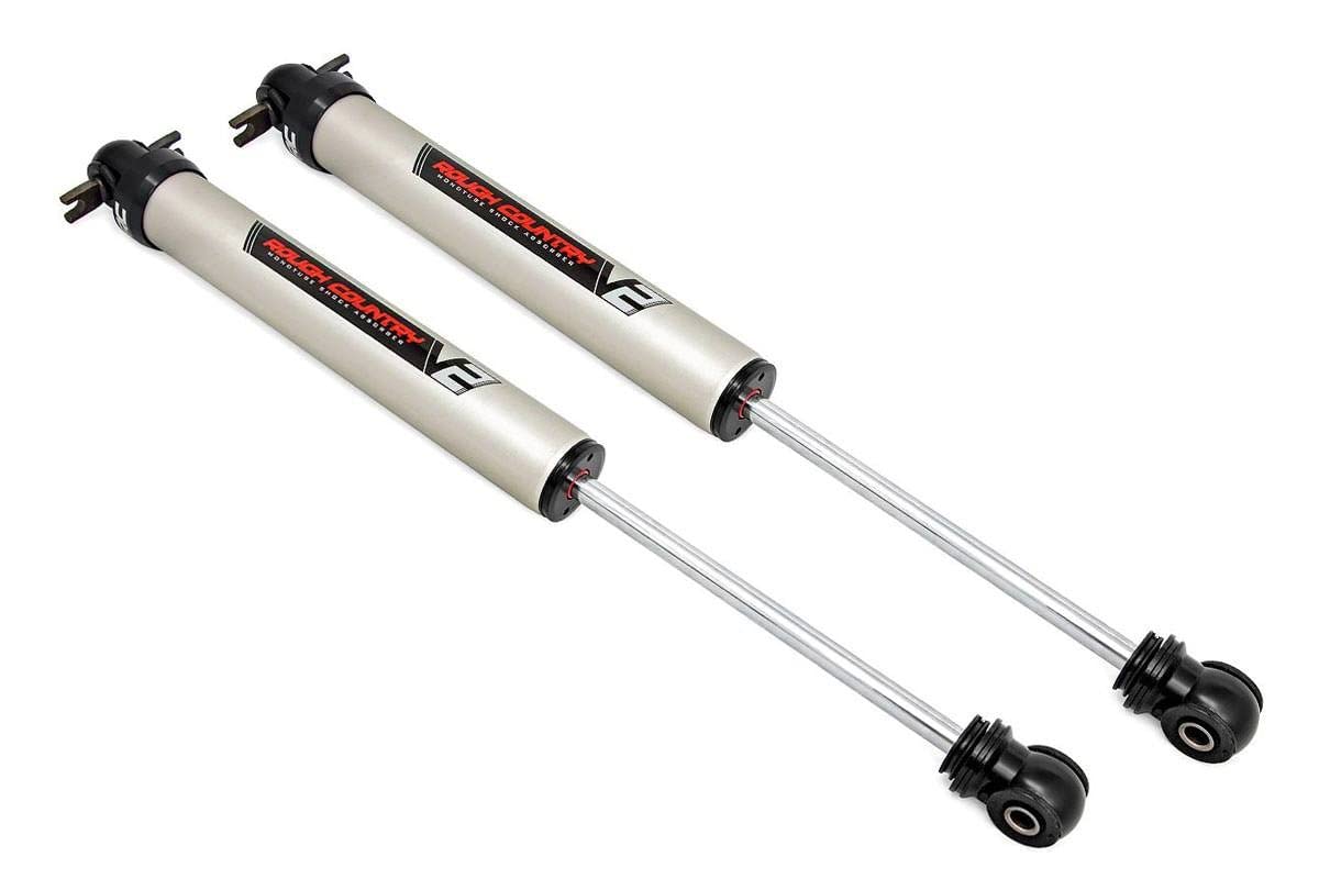 5.5-8" V2 Rear Shocks Rough Country for 1992-1999 Chevy Suburban 2WD -760790_F