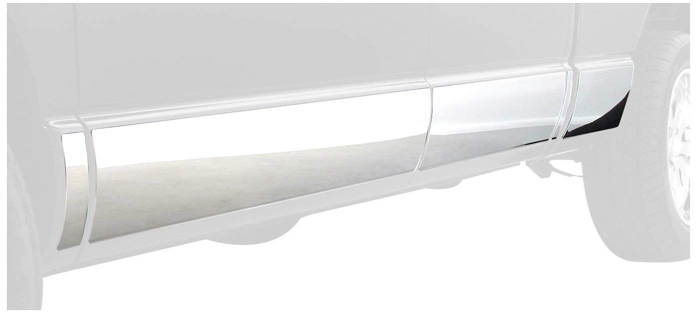 Rocker Panel Molding ICI T2195-304M Silverado Short Bed 5'8" Crew Cab 4 Door W/F