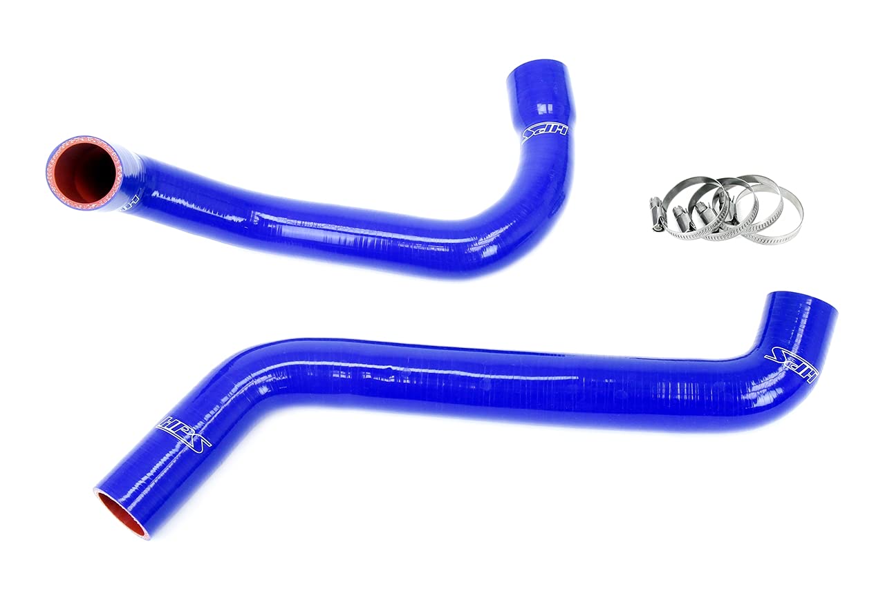 3-ply HPS Blue Reinforced Silicone Radiator Coolant Hose Kit 57-2038-BLUE