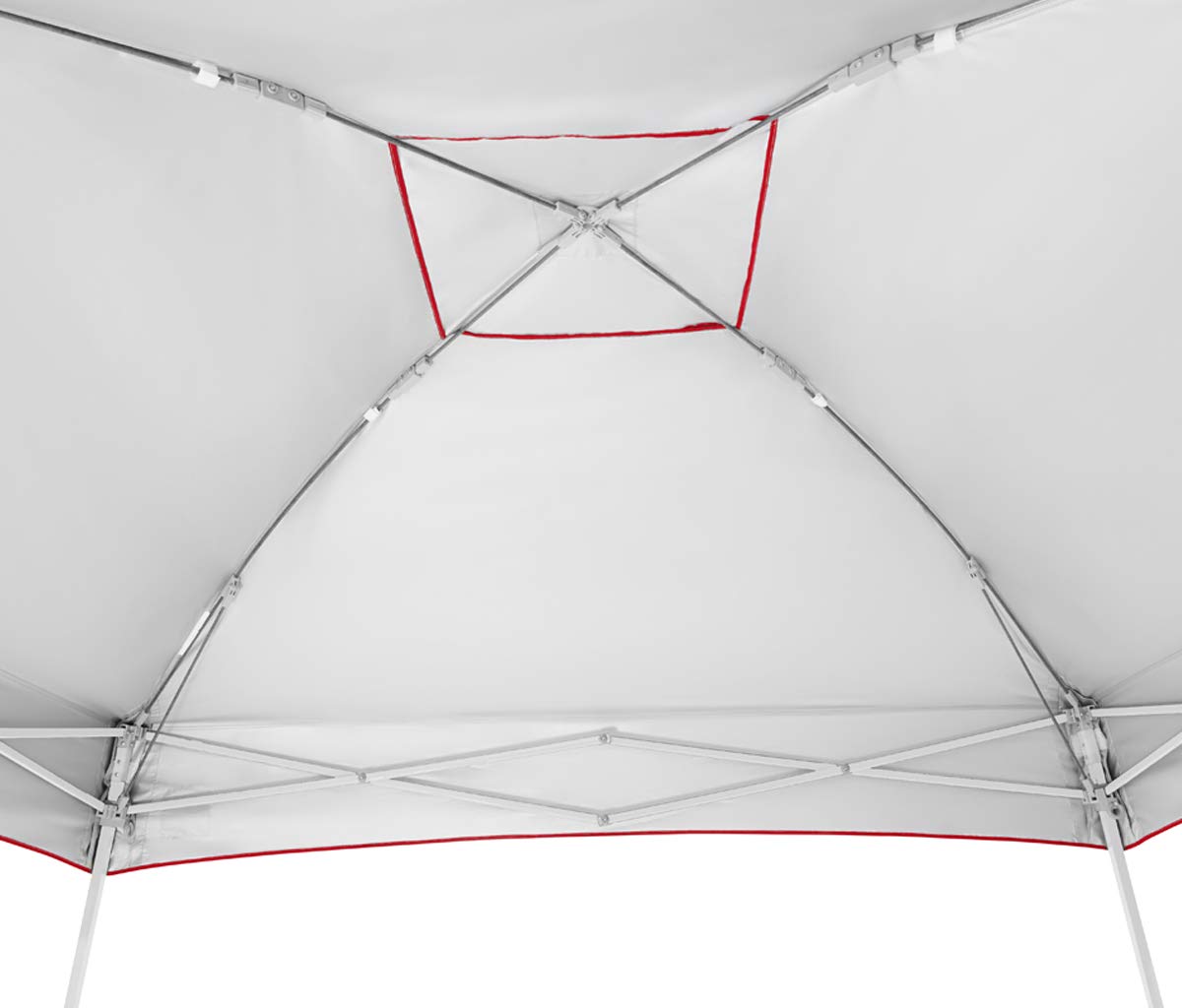 E-Z UP Instant Shelter Dome Canopy, 10' x 10', Vented Top with Wide-Trax Roller Bag & 4 Piece Spike Set, Punch