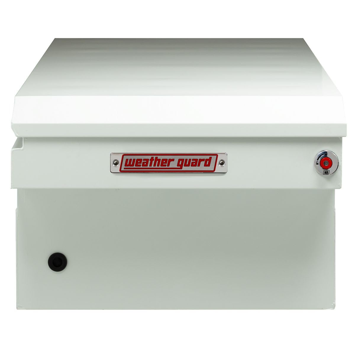 Weather Guard Saddle Box Model 116-3-04, Steel, Full Extra Wide, White, 14.4 cu ft