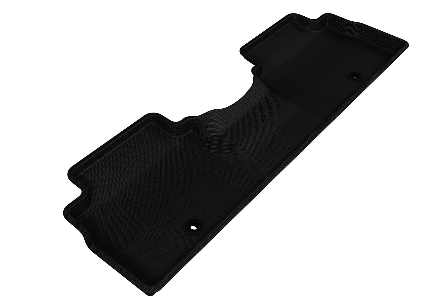 3D All-Weather MAXpider-L1KA02021509 Floor Mats for Kia Soul 2014-2019 Custom Fit Car Liners, Kagu Series (2nd Row, Black)