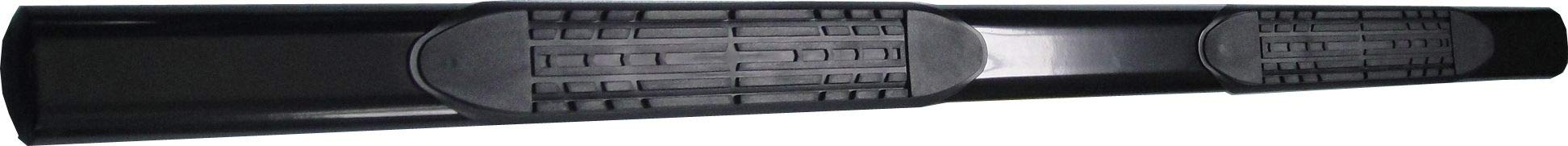 Toyota Tacoma Double Cab TrailFX 2950522053 Truck Running Boards Fits 2013-2023 Black 4 Inch Oval Tube Side Steps Powder Coated Mild Steel Slip-Resistant Step Pads Frame Body Mount Bolts