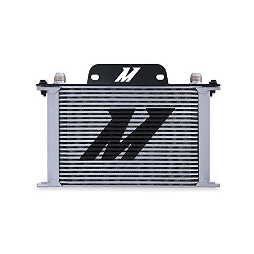 Mishimoto Oil Cooler Kit MMOC-CSS-10SL Non-Low Temp Thermostatic Fits Chevrolet Camaro SS 2010-2015 Silver