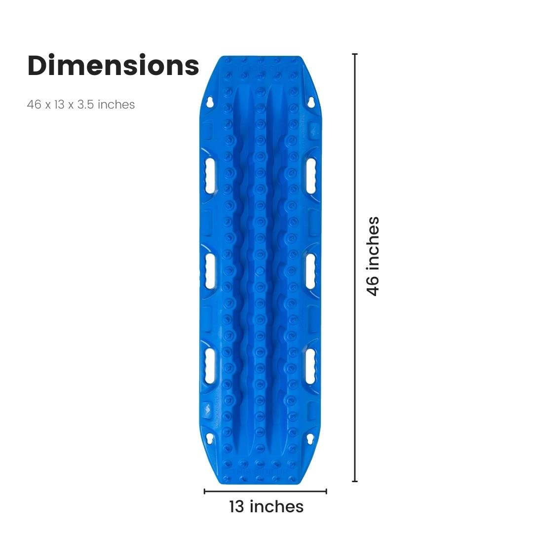 FJ Blue MAXTRAX MKII Vehicle Recovery Board