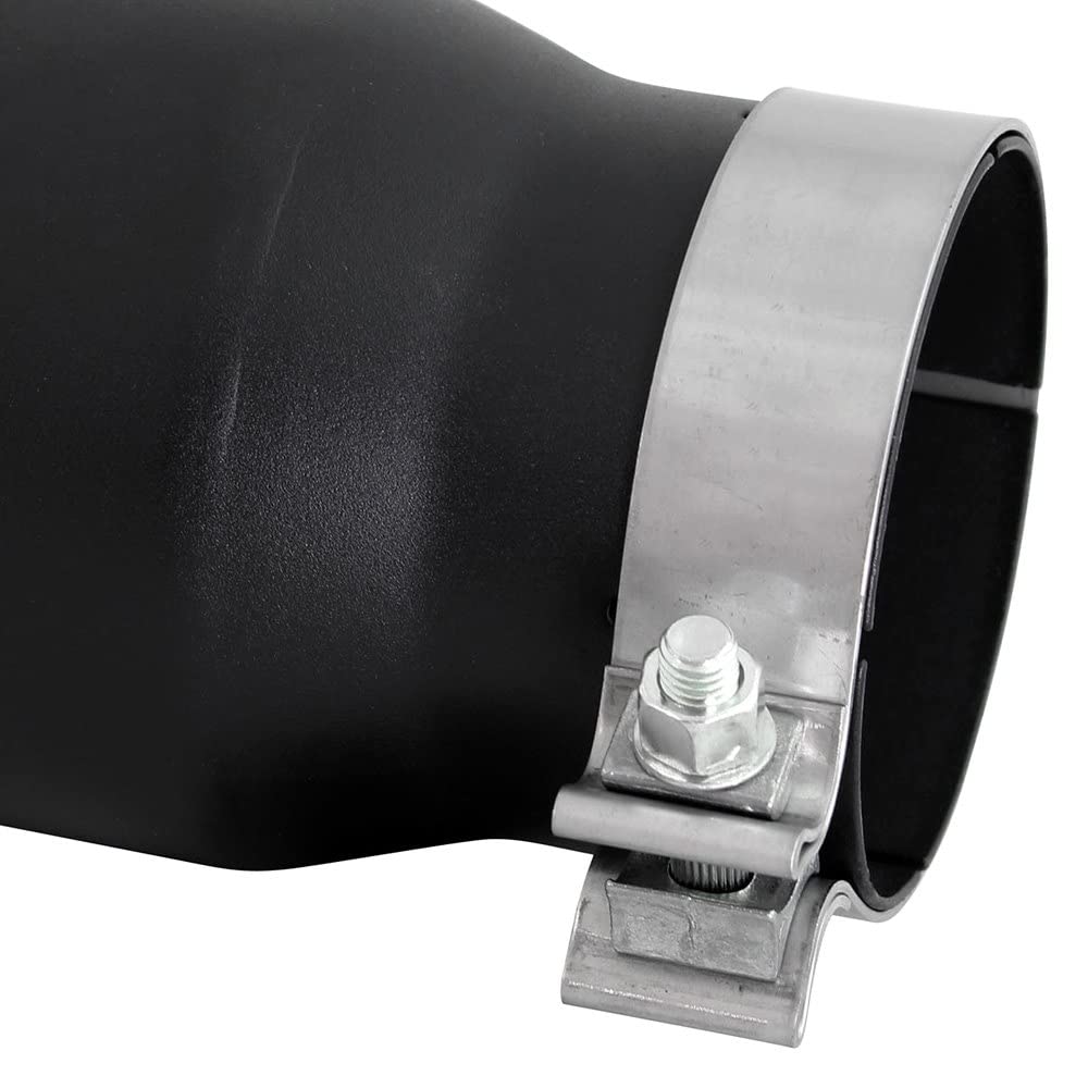 aFe Power Exhaust Tip 49T40501-B15 (4In x 5Out x 15L in Bolt-On (Blk))