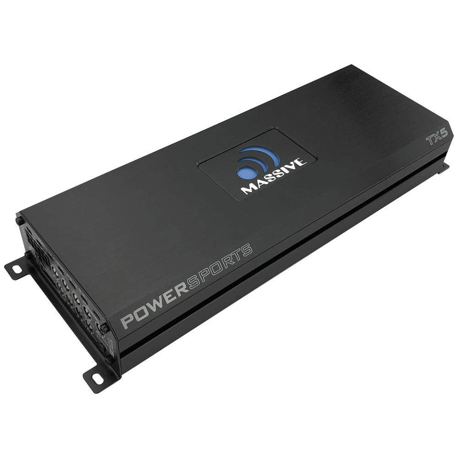 5-Channel Massive Audio Trident 1560W RMS Class-D Full Range Marine Amp TX5