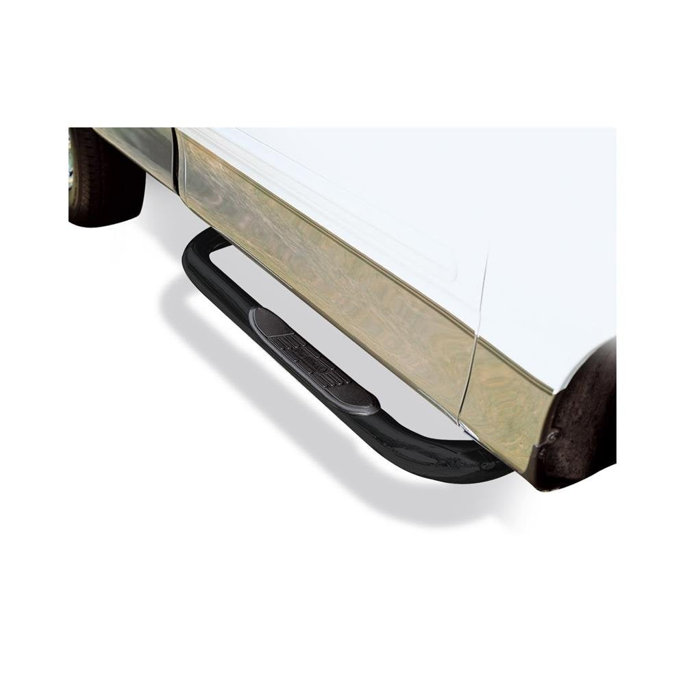 4000 Series Go Rhino SideSteps | Stainless Steel, Polished | 4156PS | Fits 2015-2024 Ford F-150 Super Cab; 2017-2020 Ford F-150 Raptor Super Cab; 2017-2023 Ford F-250/F-350 Super Duty Super Cab