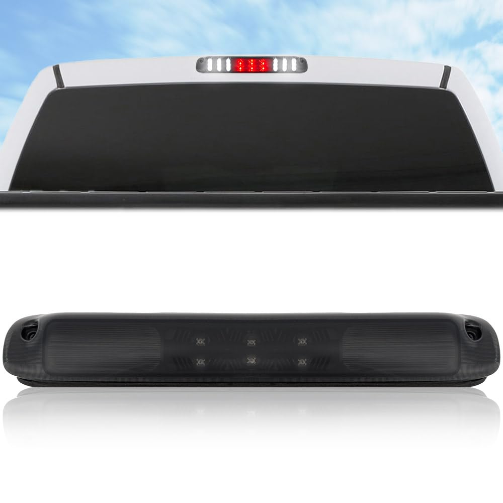 RECON - Smoked 3rd Brake Light Kit Fits 1999-2006 GMC Sierra & Chevy Silverado 1500/2500/3500 models Red & White LED Lights - Smoked Lens