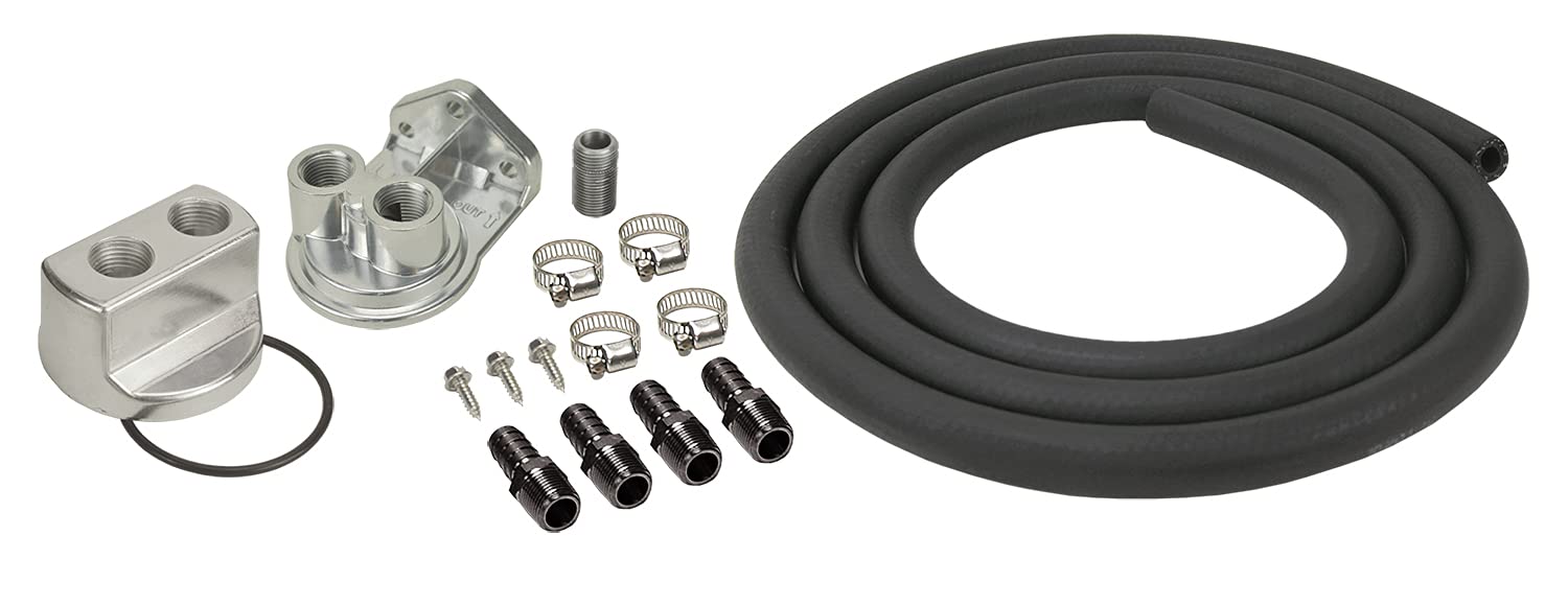 Engine Oil Filter Relocation Kit Derale 15725