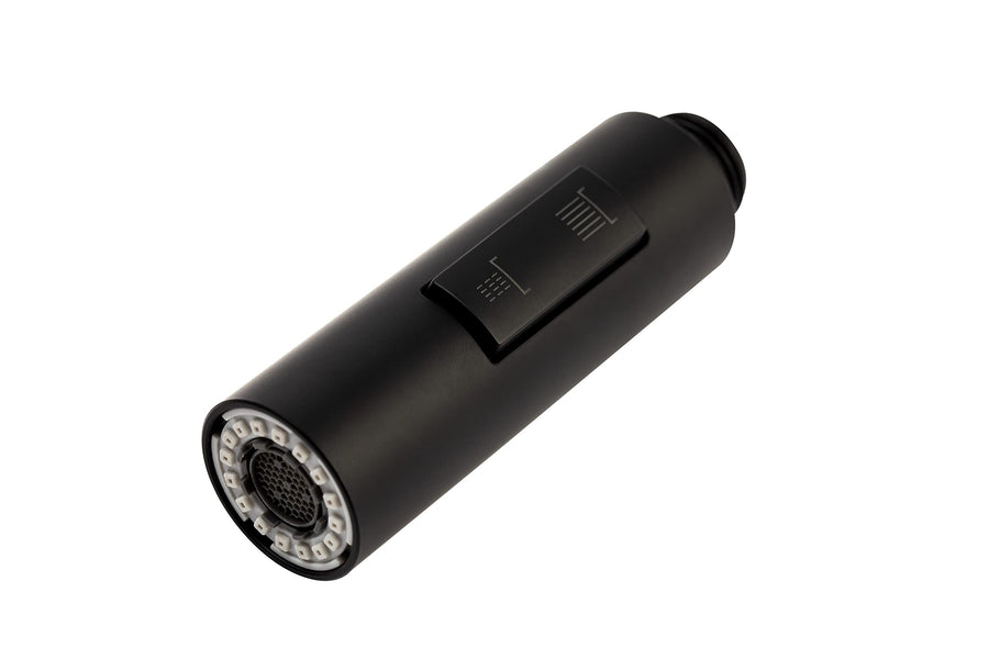 Dura Faucet Replacement Pull-Down Sprayer Streamline (Matte Black)