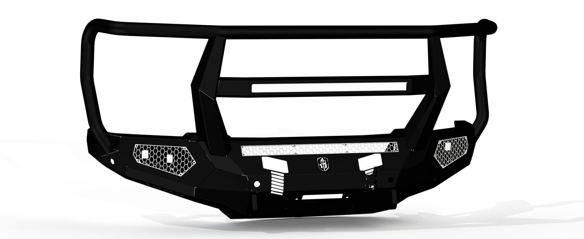 Evolution Road Armor 6232EF7B Front Winch Bumper Reaper Guard - Texture Black - Compatible with: 2023-2025 Ford F-250 F-350