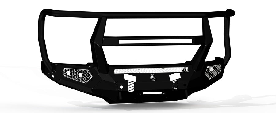 Evolution Road Armor 6232EF7B Front Winch Bumper Reaper Guard - Texture Black - Compatible with: 2023-2025 Ford F-250 F-350